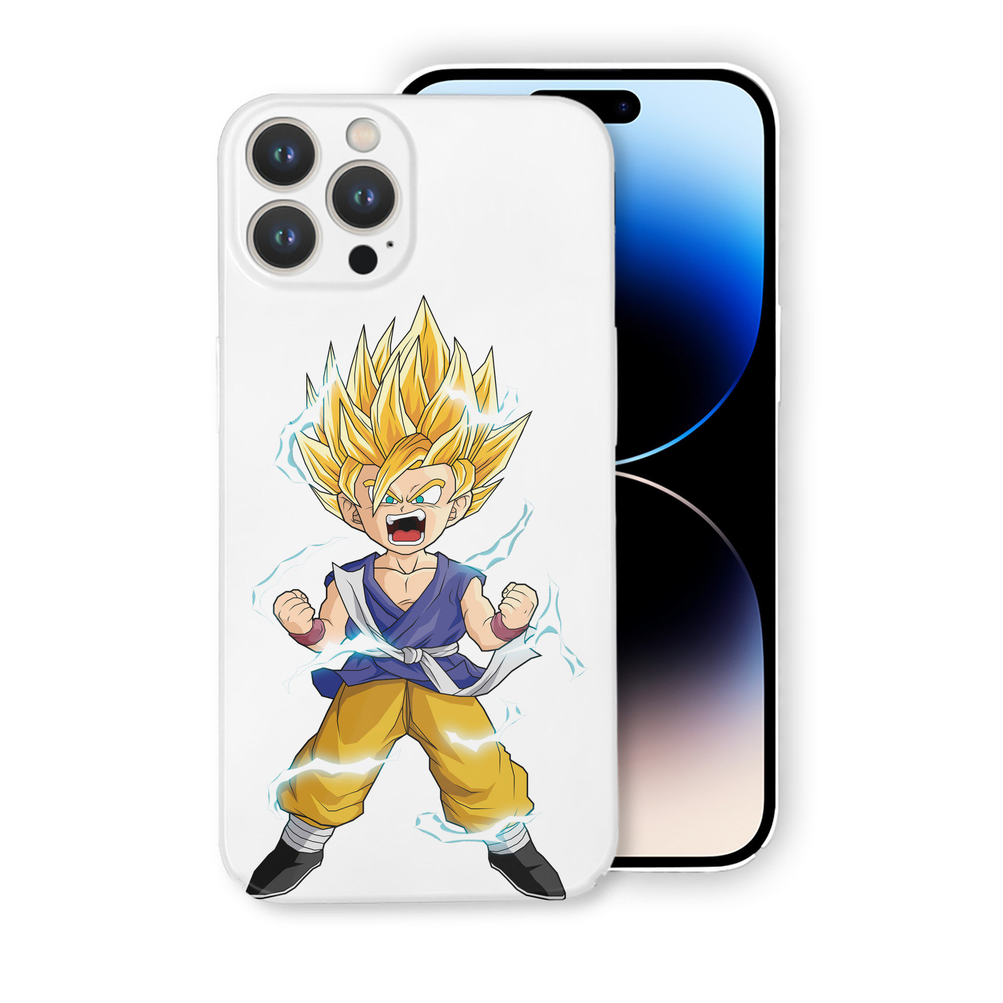 （画像用） ドラゴンボール 孫 悟飯（そんごはん）DRAGON BALL Son Gohan 【iPhone 14シリーズ対応】ハードケース